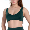 NCLAGEN High Support Scoop Back Yoga Top QuickDry