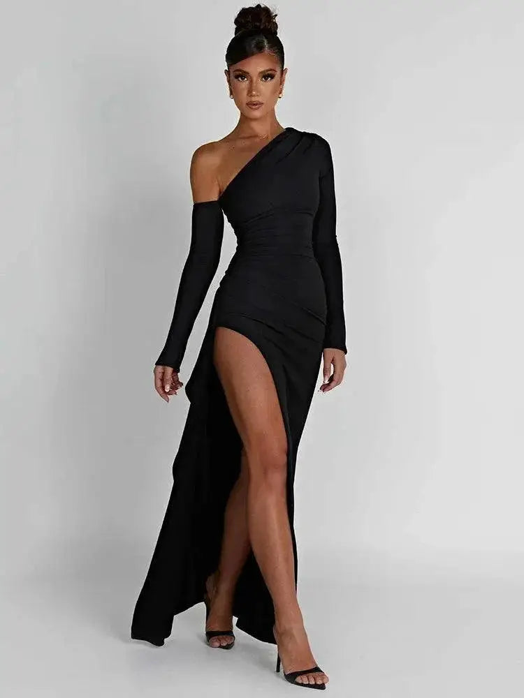 Mozision Maxi Dress Seductive Night Out For Club Goddesses