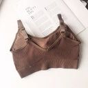 Sexy Underwear Women Gather No Steel Ring Lingerie Bra Top