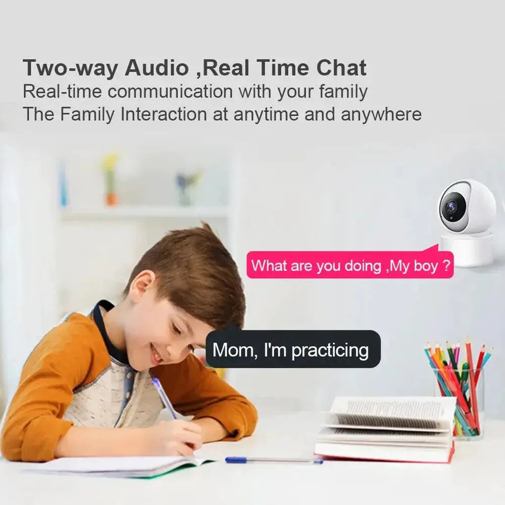 5MP WiFi Security Camera With AI Motion Detection Features