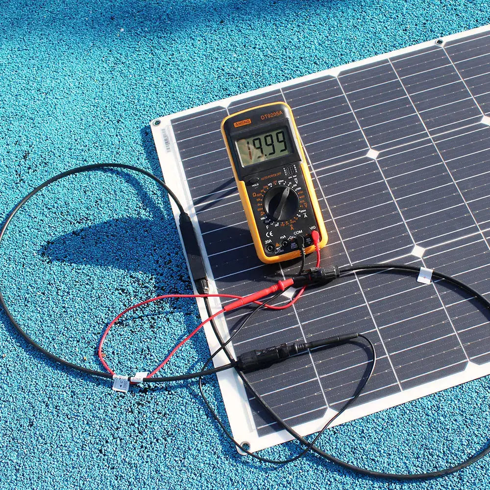 Durable Flexible Solar Panel 12V Monocrystalline Solar Cell Module for Home Use Outdoor Charging Portable Energy Solution