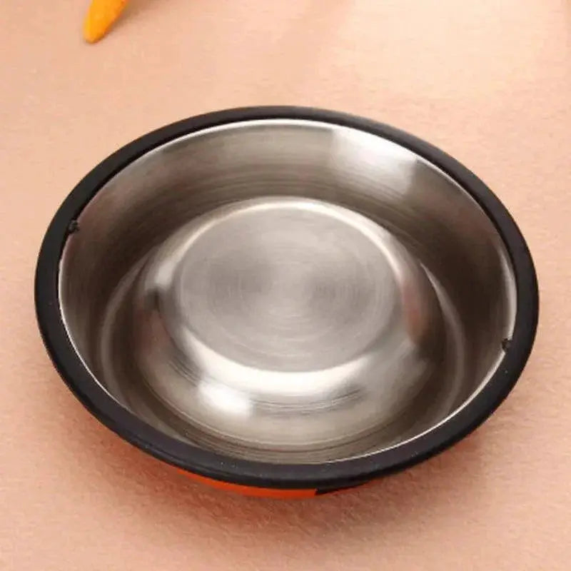 Stainless Steel Cat Feeding Bowl Durable Non Slip Pet Bowl