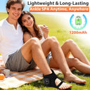 Electric Foot Ankle Airbag Massager Heating Foot Compression Vibration Massage Wrap Protection Support Brace Belt