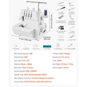 Professional Overlock Serger Tool