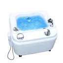 Foot Basin Constant Temperature Heating Massage Footbath with One-Button Drainage Timing Deep Clean Foot Bath for Salon