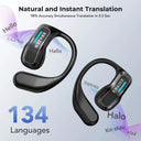 ERAZER X8 AI Translator Earbuds Pro Gaming Bluetooth 5.4 Low Latency Mic