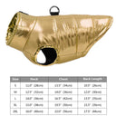 Waterproof Reflective Dog Vest with Harness Winter Jacket