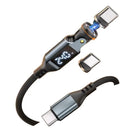 Magnetic USB-C Cable for Convenient Charging