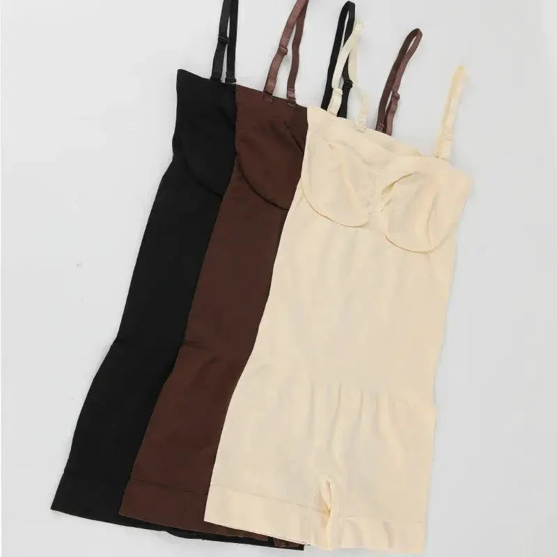 Strapless Bodysuit Shapewear Butt Lifter Tummy Control Women