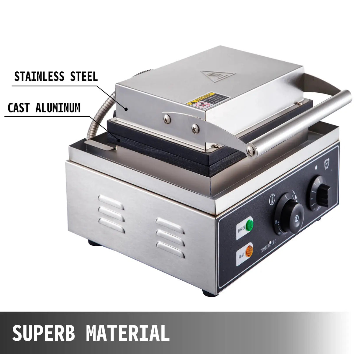SucceBuy Hole Electric Sweet Donut Maker Stainless Steel Non — product view 3