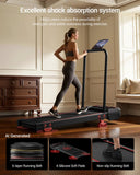 ROBORE U19F Under Desk Treadmill 15 Percent Incline Quiet Folding