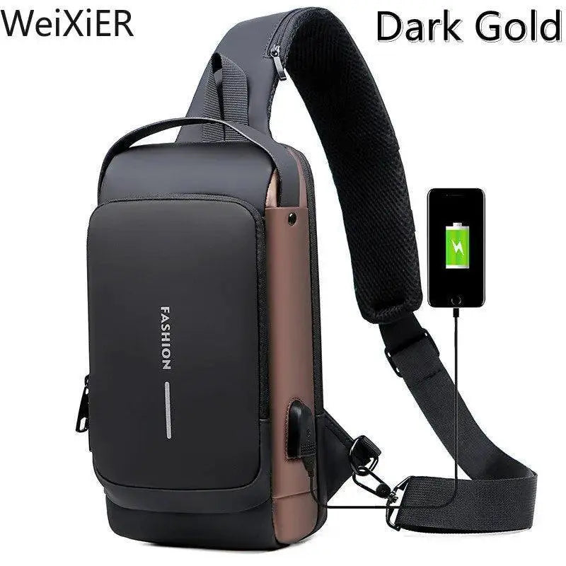 Secure Crossbody Chest Bag for Travel — product view