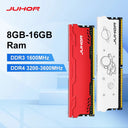 JUHOR Ram DDR3 1600MHz 8GB 16GB DDR4 2666MHz Memory