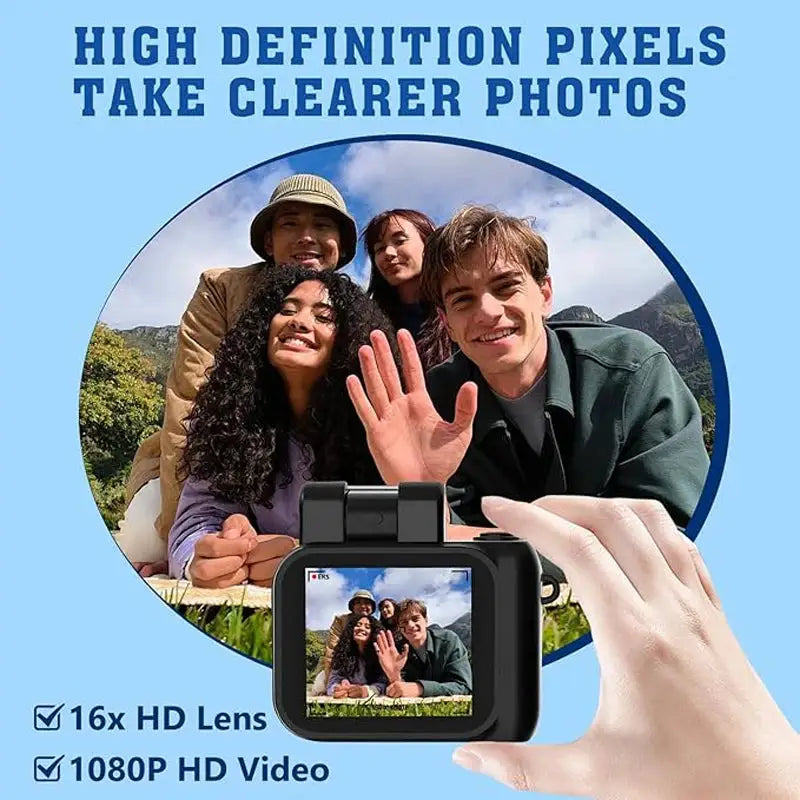 1080P Y4000 HD Mini Keychain Camera With Screen Portable Retro kids Cam Ultra Compact Pocket DV Video Recorder With Flash Lamp