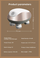 Multi Claw Head Massager for Dogs Cats Rechargeable