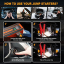 Portable Jump Starter And Air Pump Combo