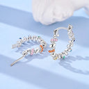 Mula Sterling Silver Hoops Earrings