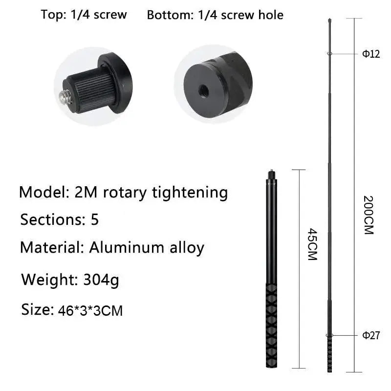 Stealth Selfie Monopod for Action Cams — product view 9