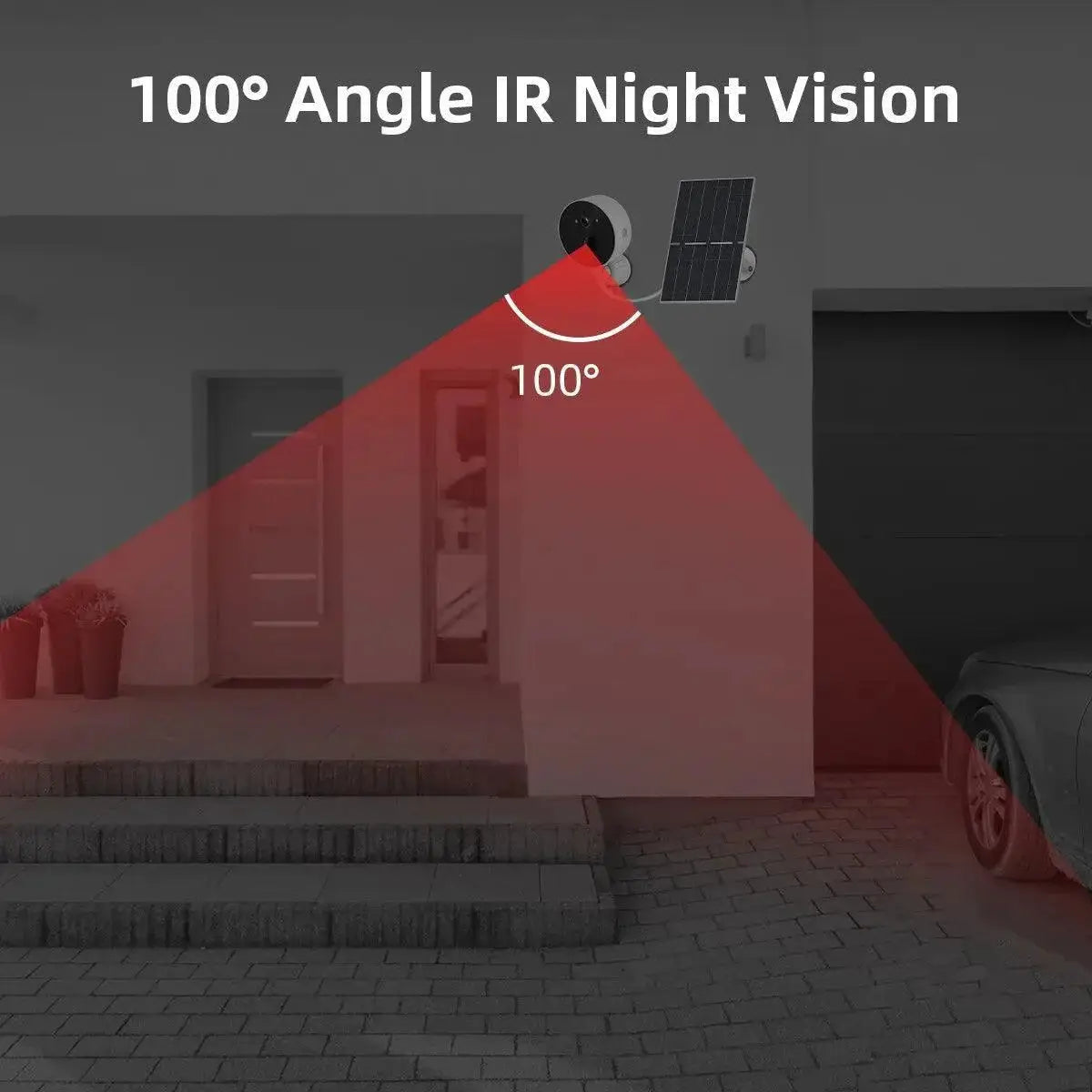 2MP Solar Wifi Camera Advanced Property Security System