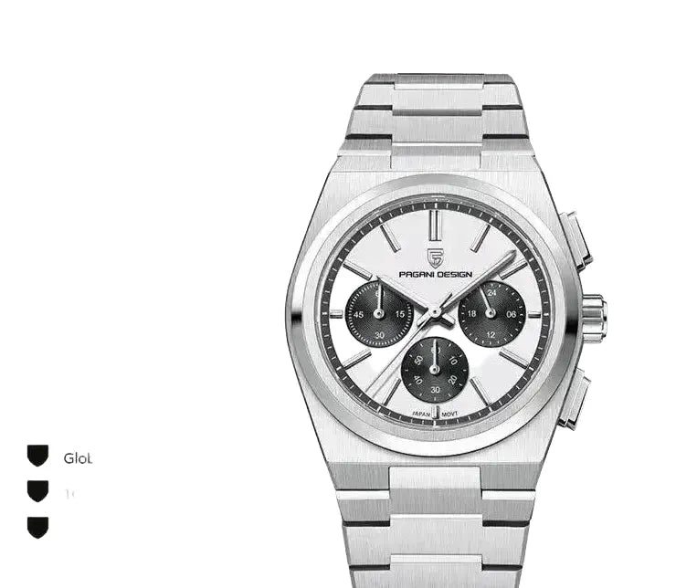 Precise Chronograph Watch for Office Use — product view 1