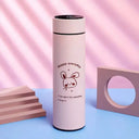 Smart Temperature Display Thermal Bottle Keeps Tea Hot Longer Stainless Steel