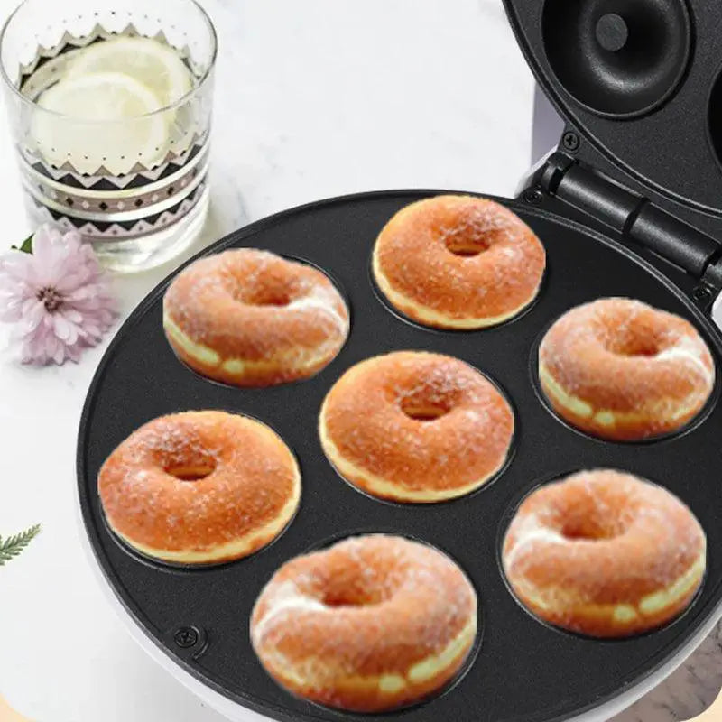 Mini Donut Maker Machine Nonstick Surface For Kids Desserts