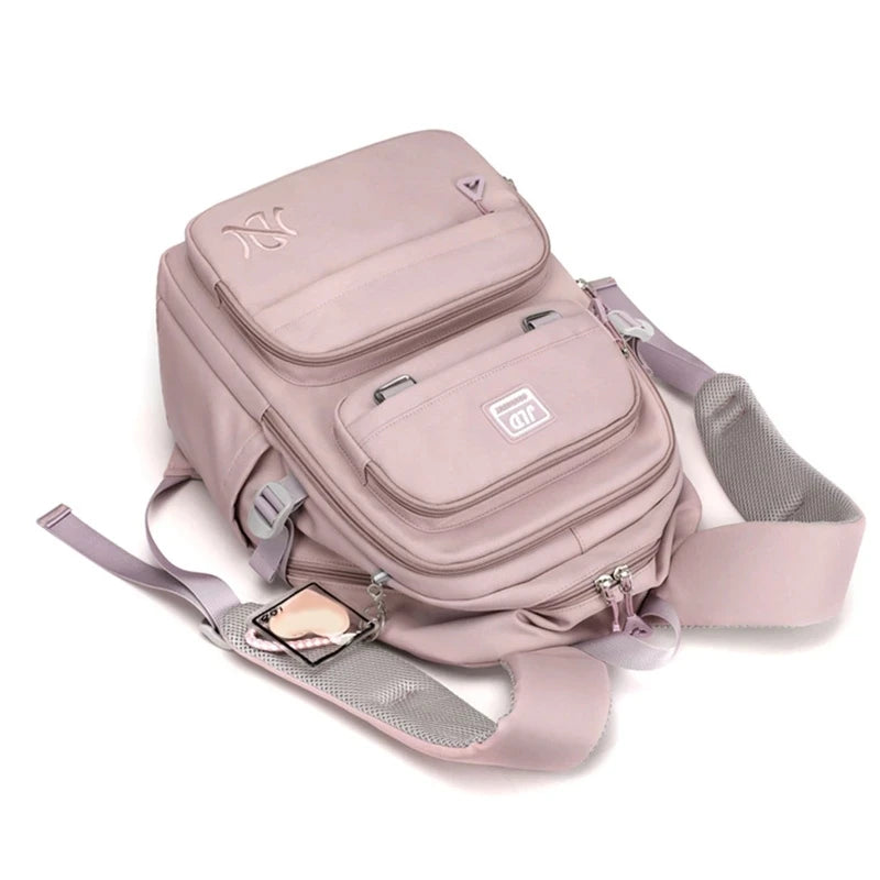 Padded Nylon School Carry Backpack