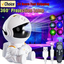 Galaxy Star Astronaut Projector LED Night Light Decor