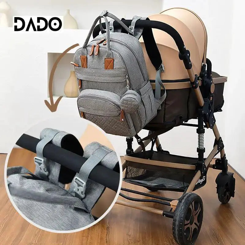 Stylish Multifunctional Diaper Bag Backpack For Parents