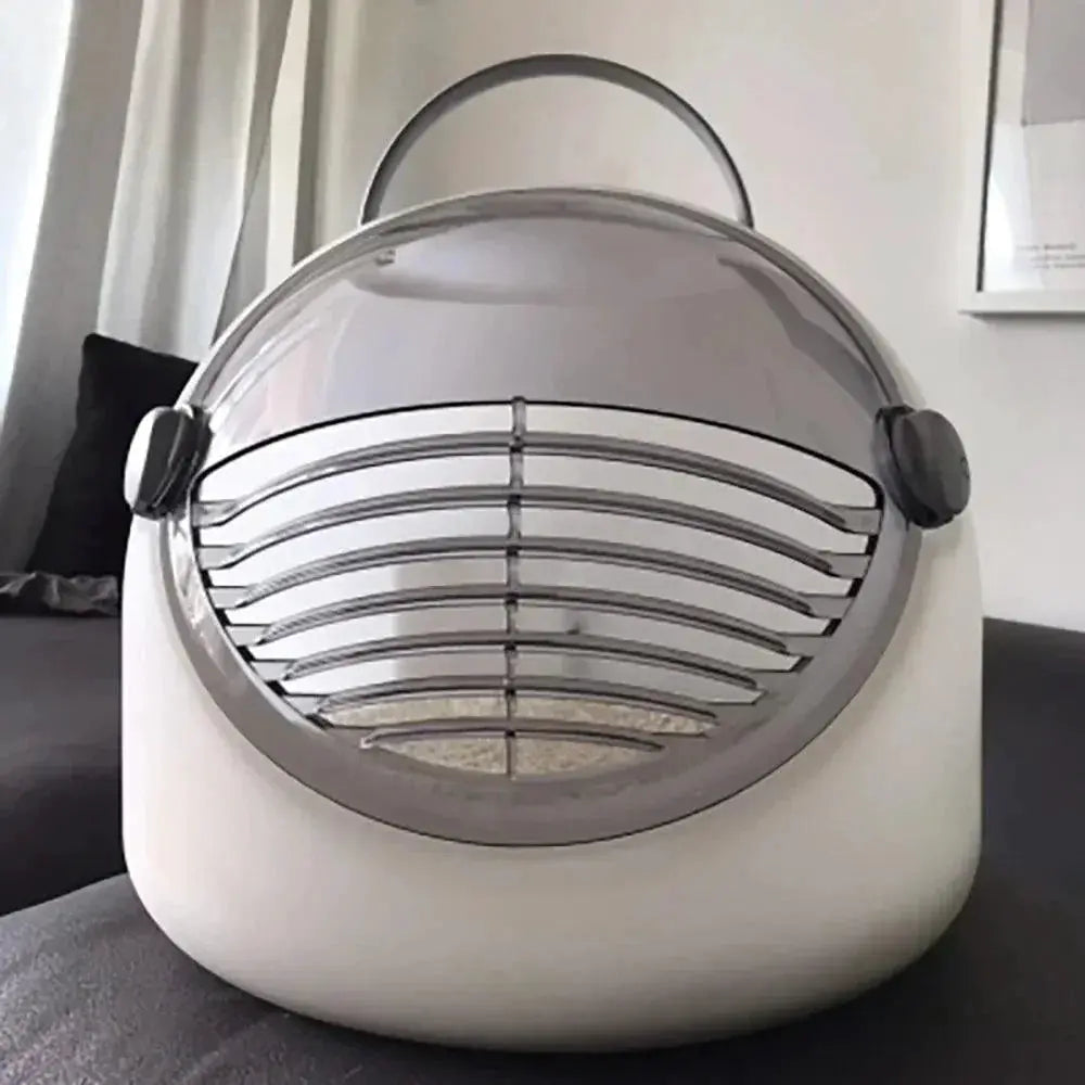 CosmoPaw Astronaut Cat Carrier Breathable Double Door Design