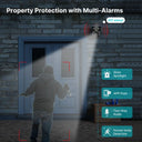 Smart Three Lens Outdoor Camera for Smarter Living