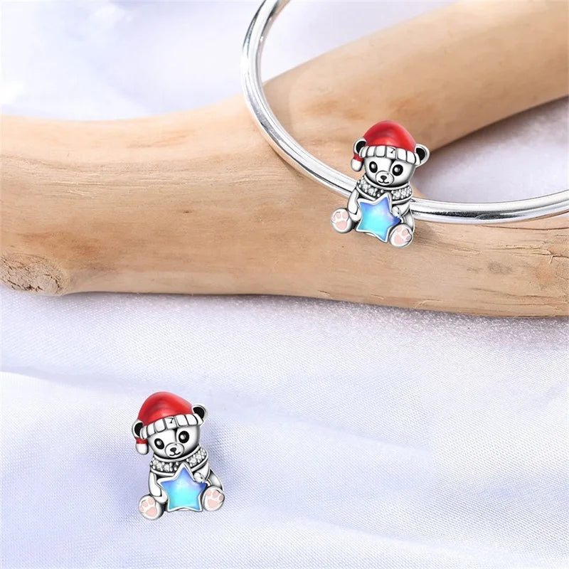 Winter Charm Bead Sterling Silver