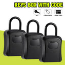 Waterproof Key Lock Box Outside Combination Password Metal Key