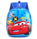 3D Cartoon Waterproof Travel Backpack for Boys Ages 2-5