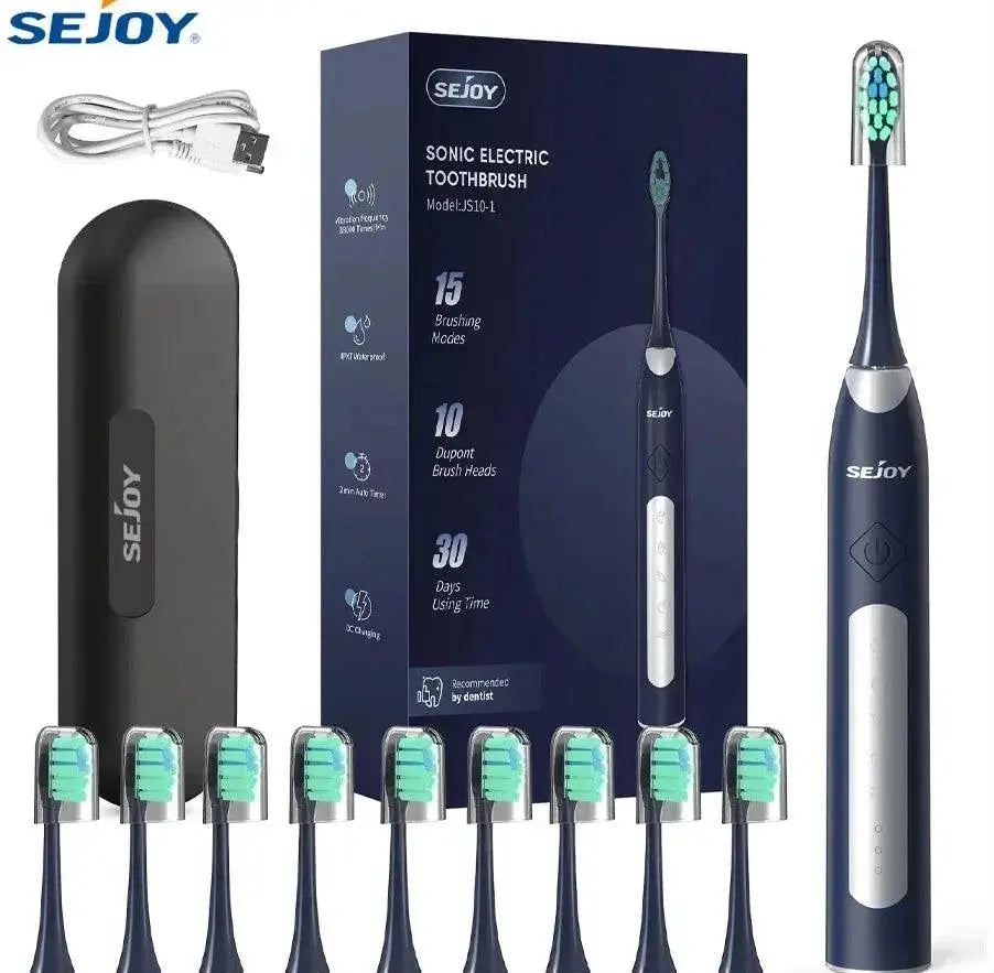 Smart Sonic Electric Toothbrush 5 Modes Deep Cleaning