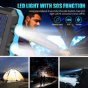 Solar Power Bank - Fast Wireless Outdoor Charge