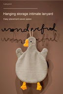 Cartoon Goose Hand Towel Kitchen Bathroom Toilet Quick Drying