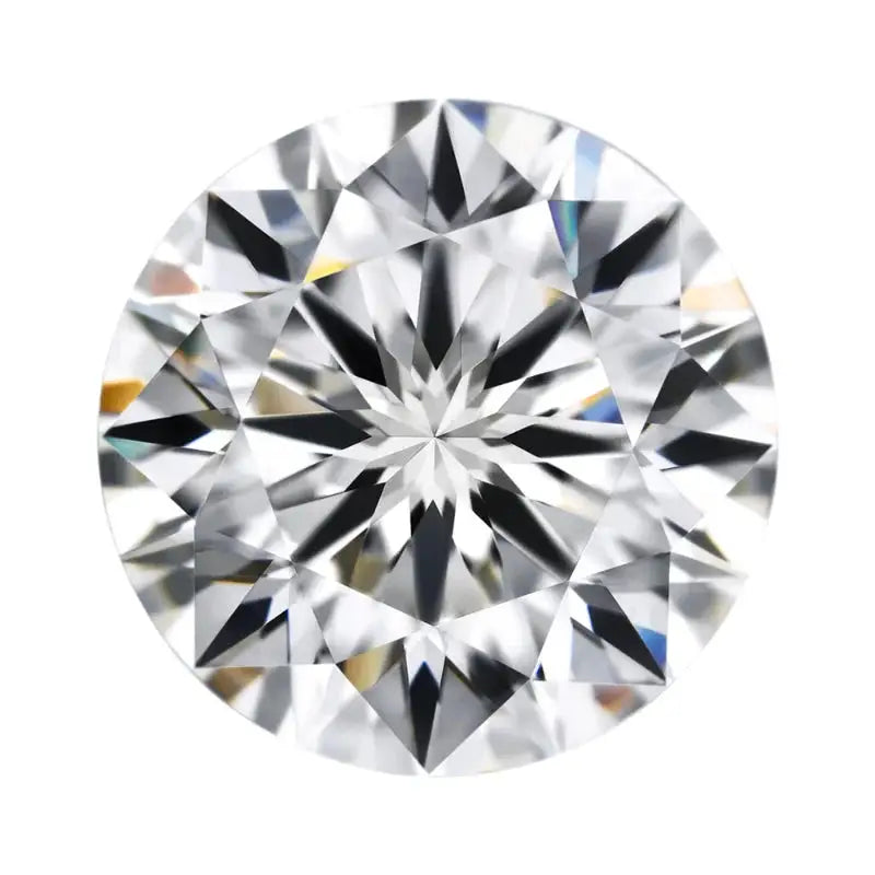 Top Quality 1CT Round Moissanite Loose Gemstone D Color VVS1 Lab Grown Diamond For Ring Center Stone Gems With GRA Certificate Pass Tester