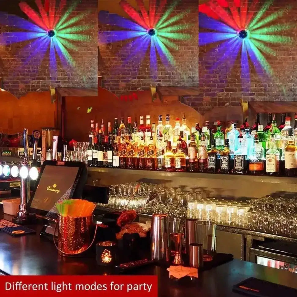 Mini Rotating Led Disco Wall Light — product view 4