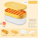 Food Grade Press Box Large Capacity Ice Cube Mold Tray