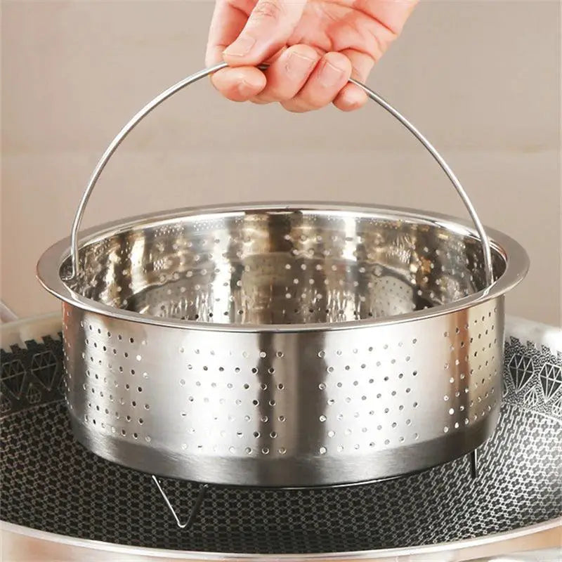 Stainless Steel Steamer Basket for Rice and Vegetables