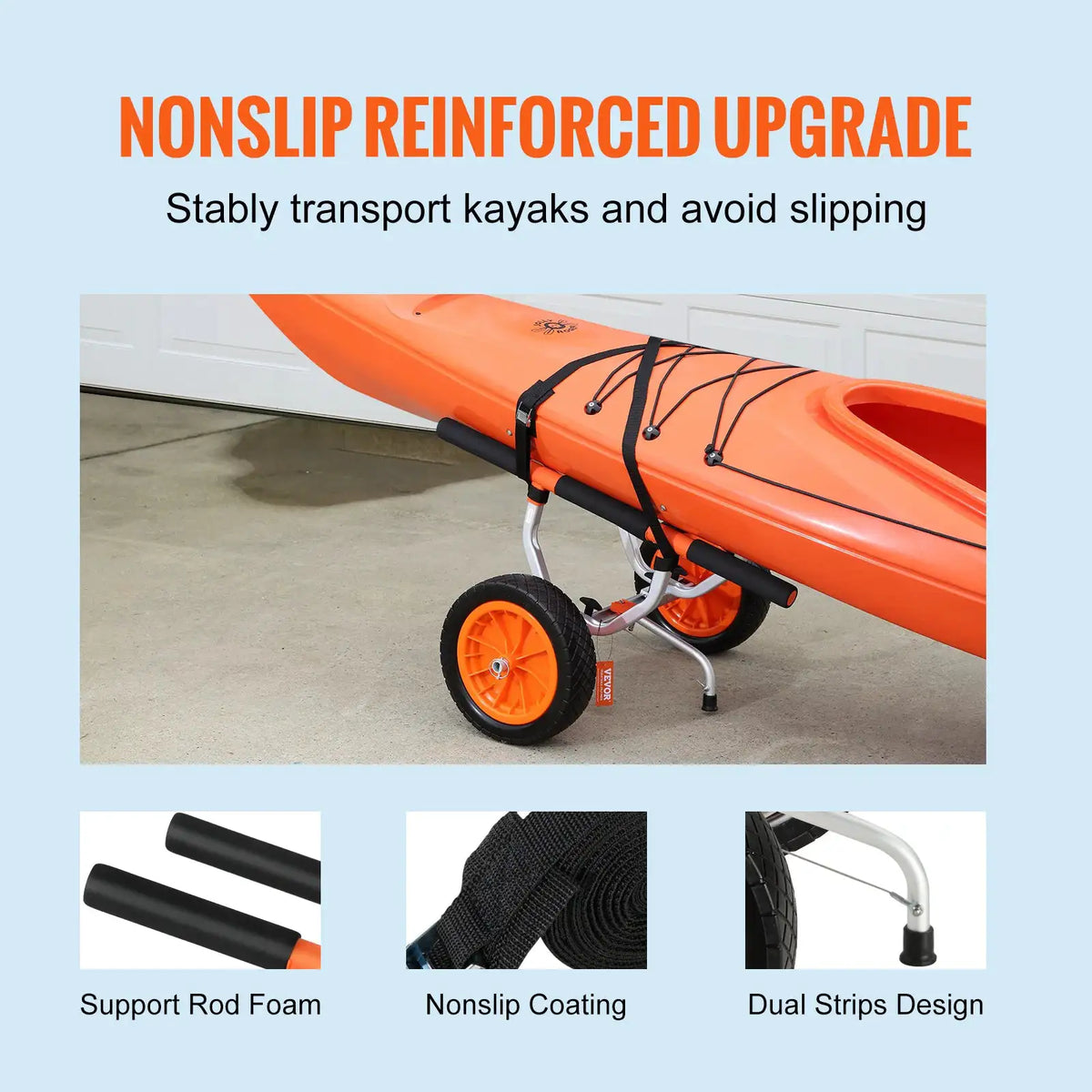 Heavy Duty Kayak Transport Cart — product image 4