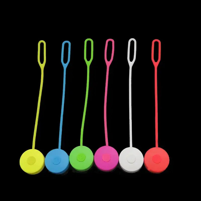 Compact LED Silicone Taillight For Bicycle Safety Light