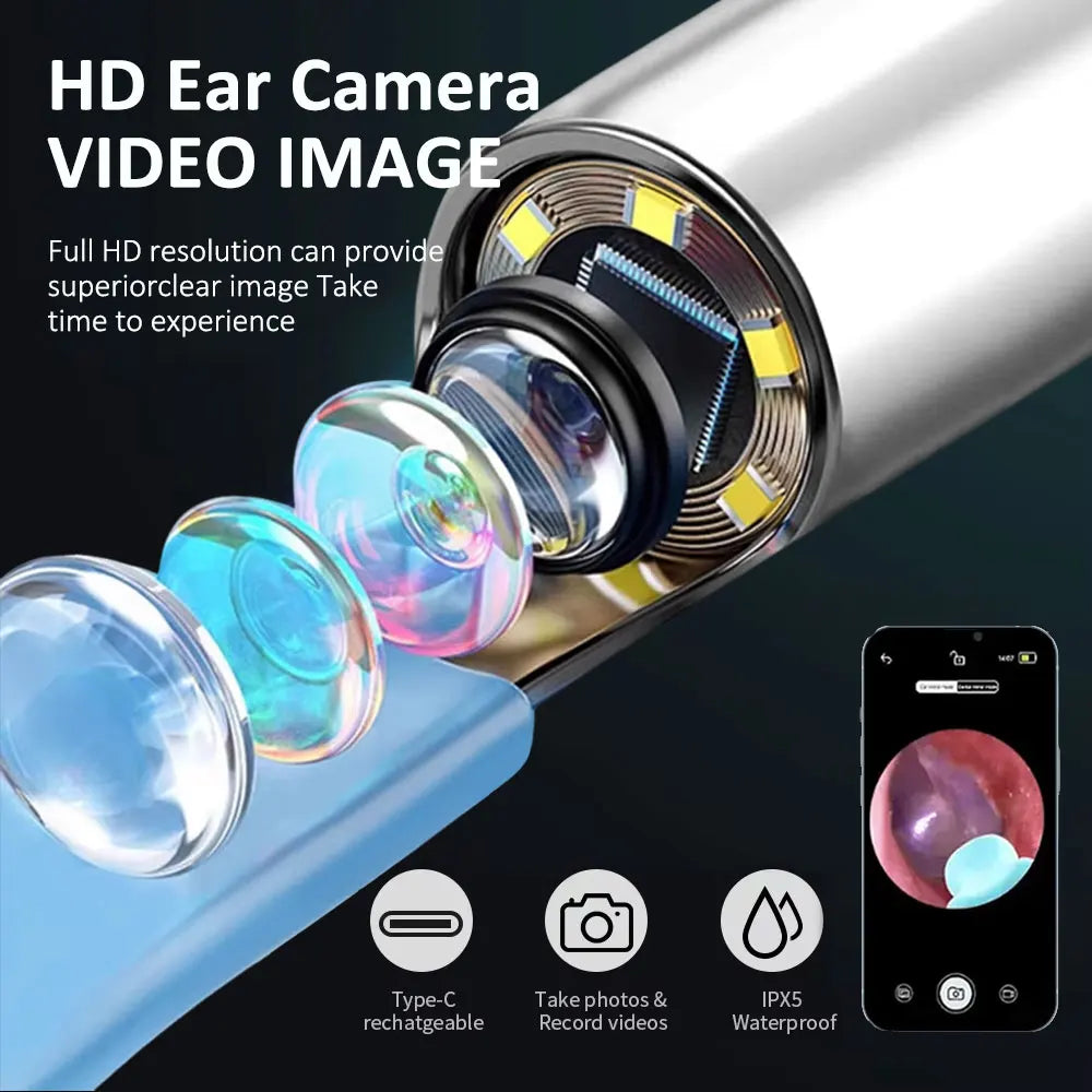 Type-C Smart Visual Ear Cleaner