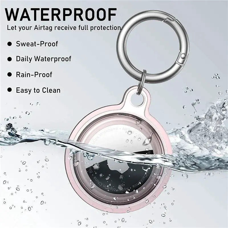 Waterproof AirTag Keychain Holder Case For Apple AirTag