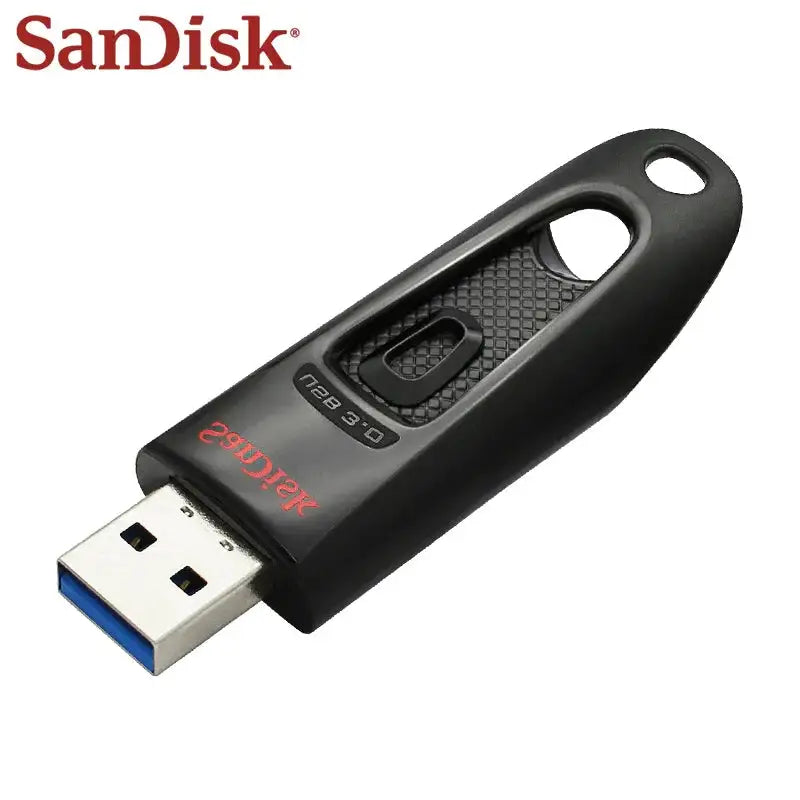 SanDisk USB 3.0 Pen Drive Max 130Mb/s Flash Drive for Computer 16GB 32GB 64GB 128GB 256GB 512GB 1TB U Stick Original Pendrive