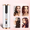Automatic Rotation Iron Cordless 6 Temp Modes Hair Roller