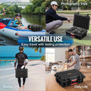SucceBuy Weatherproof Hard Case