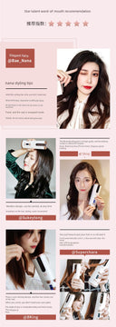 VS Sassoon Long Hair Full-Automatic Hair Curler Portable