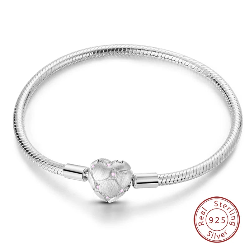 Sterling Silver Heart Shaped Series